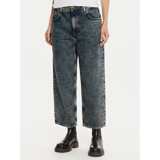 American Vintage Jeansy JOY11JH24 Granatowy Boyfriend Fit ze sklepu MODIVO w kategorii Jeansy damskie - zdjęcie 182681519