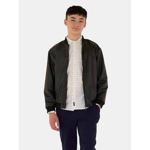 Guess Kurtka bomber L4RL04 WEEY0 Czarny Regular Fit ze sklepu MODIVO w kategorii Kurtki chłopięce - zdjęcie 182681595