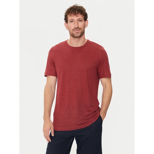 Boss T-Shirt Tiburt 456 50511612 Czerwony Regular Fit ze sklepu MODIVO w kategorii T-shirty męskie - zdjęcie 182681618