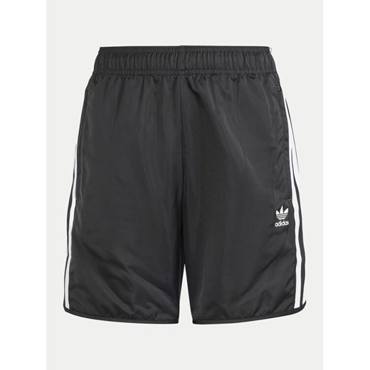 adidas Szorty sportowe adicolor IT7911 Czarny Regular Fit ze sklepu MODIVO w kategorii Spodenki chłopięce - zdjęcie 182681639