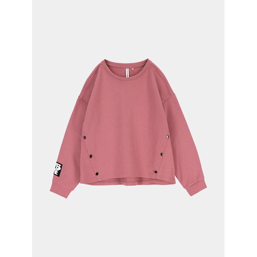 Coccodrillo Bluza ZC3132104MGJ Różowy Relaxed Fit ze sklepu MODIVO w kategorii Bluzy dziewczęce - zdjęcie 182681648