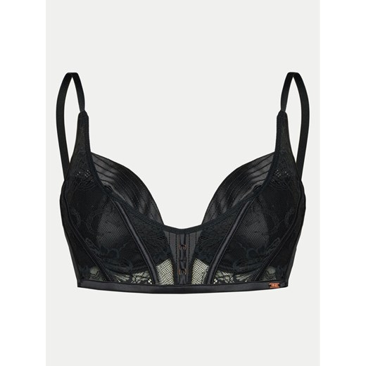 Hunkemöller Biustonosz push-up Allura 204540 Czarny ze sklepu MODIVO w kategorii Biustonosze - zdjęcie 182681698