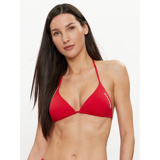 Tommy Hilfiger Góra od bikini UW0UW05301 Czerwony ze sklepu MODIVO w kategorii Stroje kąpielowe - zdjęcie 182681729
