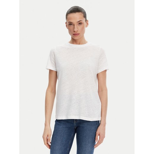 Calvin Klein T-Shirt K20K208248 Biały Relaxed Fit ze sklepu MODIVO w kategorii Bluzki damskie - zdjęcie 182681776