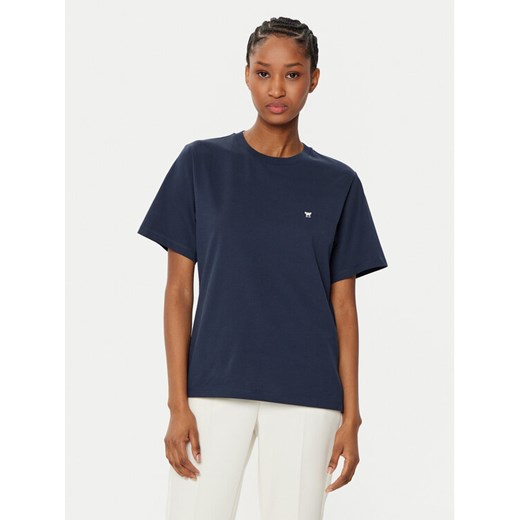 Weekend Max Mara T-Shirt Satrapo 2515971031 Granatowy Regular Fit ze sklepu MODIVO w kategorii Bluzki damskie - zdjęcie 182681795