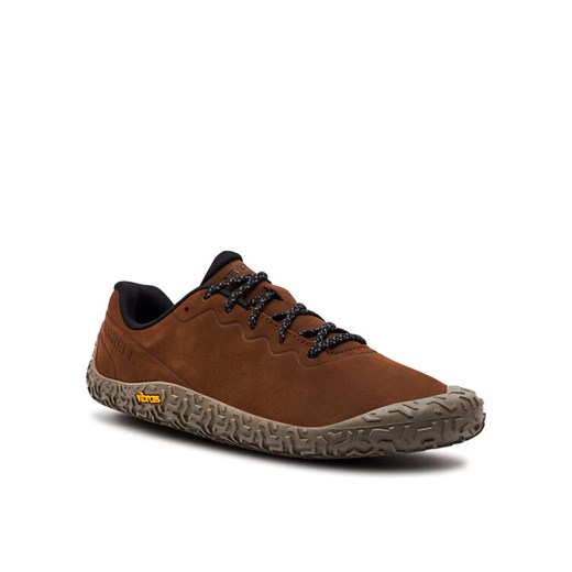 Merrell Sneakersy Vapor Glove 6 Ltr J067863 Brązowy ze sklepu MODIVO w kategorii Półbuty męskie - zdjęcie 182681806