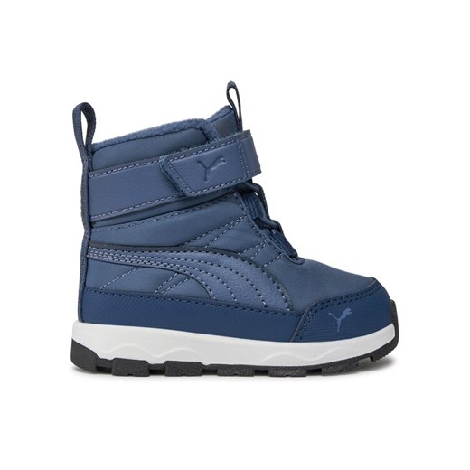 Puma Śniegowce Evolve Boot AC+ Inf 392646 02 Niebieski ze sklepu MODIVO w kategorii Buty zimowe dziecięce - zdjęcie 182681896
