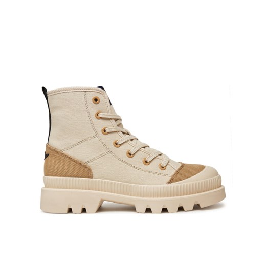 Aeronautica Militare Sneakersy 251SC305DCT354 Beżowy ze sklepu MODIVO w kategorii Workery damskie - zdjęcie 182681908