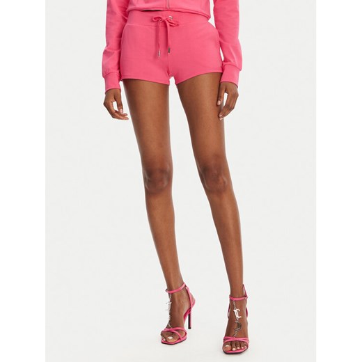 Juicy Couture Szorty sportowe JCWHS125312 Różowy Loose Fit ze sklepu MODIVO w kategorii Szorty - zdjęcie 182681909