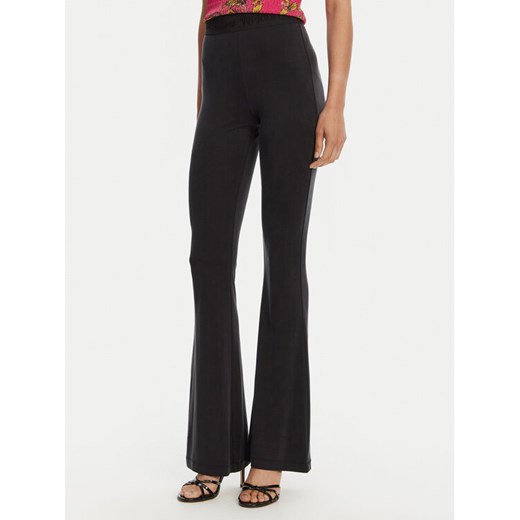 Versace Jeans Couture Spodnie materiałowe 78HAC107 Czarny Slim Fit ze sklepu MODIVO w kategorii Spodnie damskie - zdjęcie 182681945