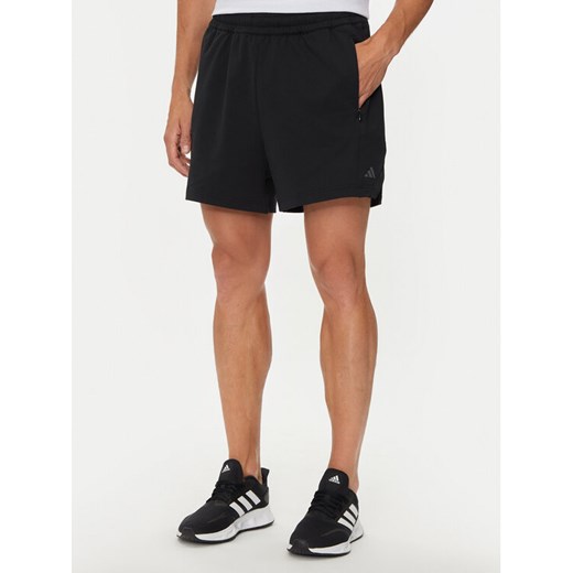 adidas Szorty sportowe Designed for Training Yoga IN5603 Czarny Regular Fit ze sklepu MODIVO w kategorii Spodenki męskie - zdjęcie 182682118