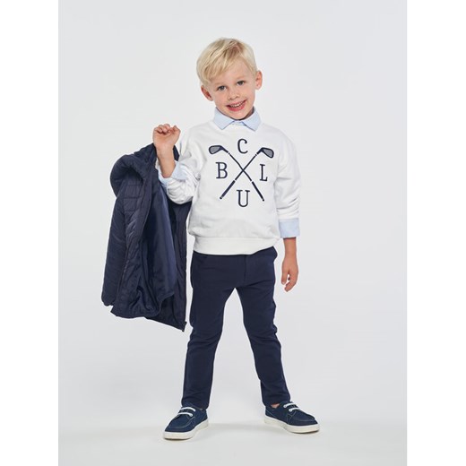 Birba Trybeyond Bluza 999 66942 00 M Biały Regular Fit ze sklepu MODIVO w kategorii Bluzy chłopięce - zdjęcie 182682127