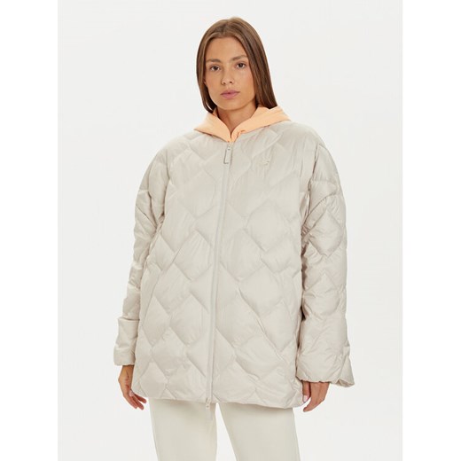New Balance Kurtka puchowa WJ43503 Beżowy Loose Fit ze sklepu MODIVO w kategorii Kurtki damskie - zdjęcie 182682176