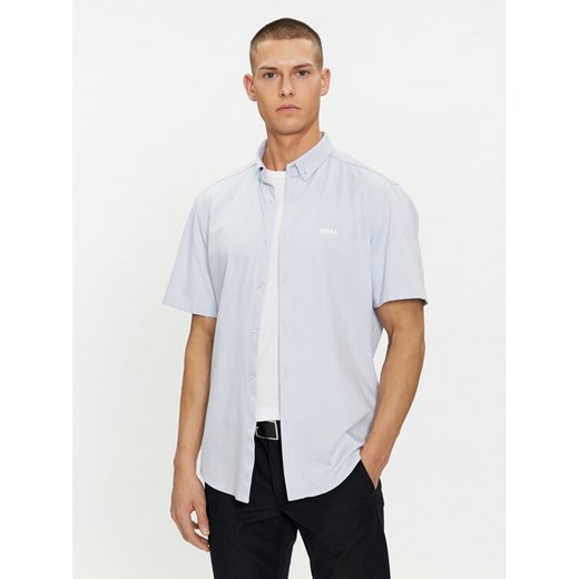 Boss Koszula B_Motion_S 50512005 Błękitny Regular Fit ze sklepu MODIVO w kategorii Koszule męskie - zdjęcie 182682186