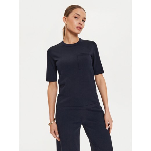 Max Mara Leisure T-Shirt Tahiti 24263660 Granatowy Regular Fit ze sklepu MODIVO w kategorii Bluzki damskie - zdjęcie 182682237