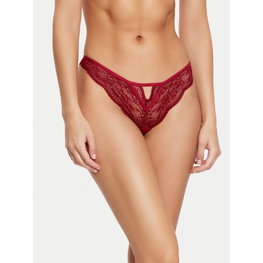 Hunkemöller Figi brazylijskie Isabelle 206371 Bordowy ze sklepu MODIVO w kategorii Majtki damskie - zdjęcie 182682255