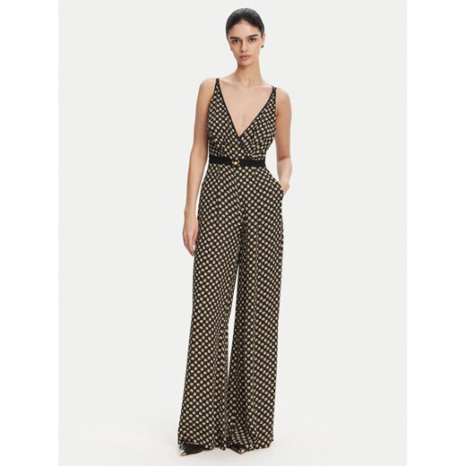 Elisabetta Franchi Kombinezon TU-035-51E2 Czarny Regular Fit ze sklepu MODIVO w kategorii Kombinezony damskie - zdjęcie 182682287