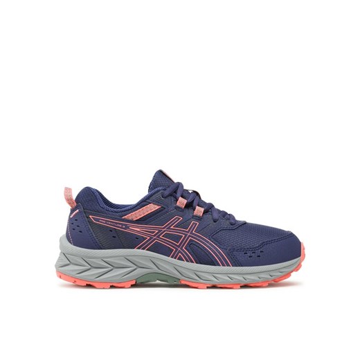 Asics Buty do biegania Pre Venture 9 GS 1014A276 Niebieski ze sklepu MODIVO w kategorii Buty trekkingowe dziecięce - zdjęcie 182682355