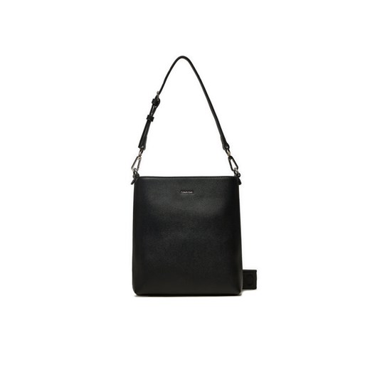 Calvin Klein Torebka Ck Must Small Bucket_Caviar K60K613129 Czarny ze sklepu MODIVO w kategorii Torebki damskie - zdjęcie 182682417