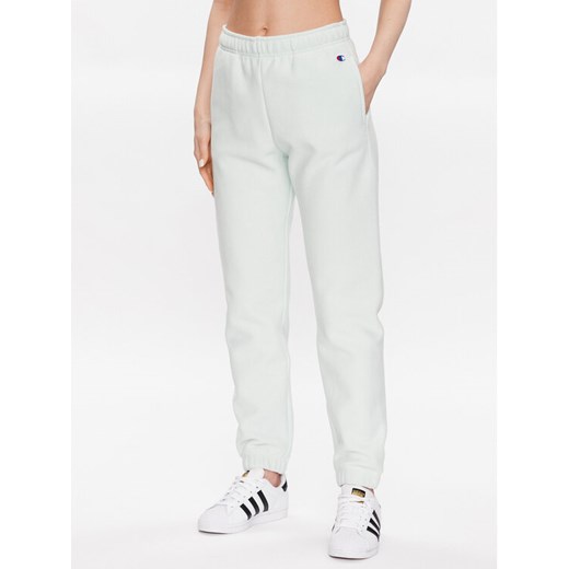 Champion Spodnie dresowe 116243 Szary Regular Fit ze sklepu MODIVO w kategorii Spodnie damskie - zdjęcie 182682457