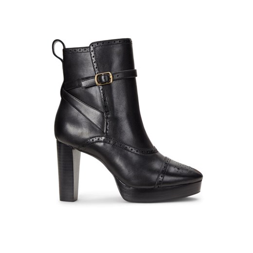 LAUREN RALPH LAUREN Botki 802908331005 Czarny ze sklepu MODIVO w kategorii Botki - zdjęcie 182682459
