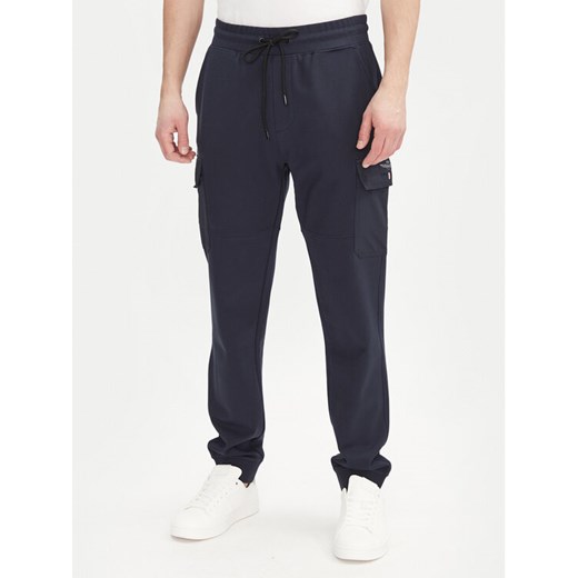 Aeronautica Militare Joggery 251PF964F559 Granatowy Regular Fit ze sklepu MODIVO w kategorii Spodnie męskie - zdjęcie 182682568