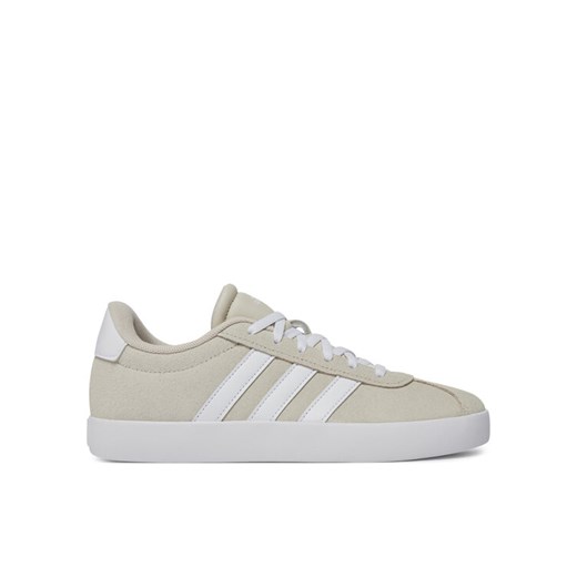adidas Sneakersy Vl Court 3.0 K  ID6312 Beżowy ze sklepu MODIVO w kategorii Trampki dziecięce - zdjęcie 182682578