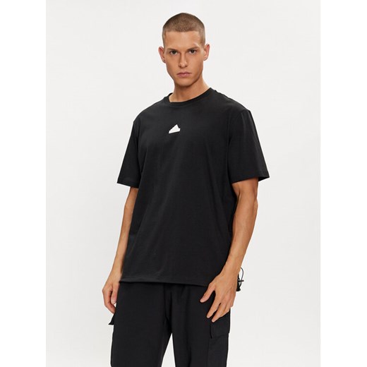 adidas T-Shirt City Escape IR5171 Czarny Loose Fit ze sklepu MODIVO w kategorii T-shirty męskie - zdjęcie 182682708