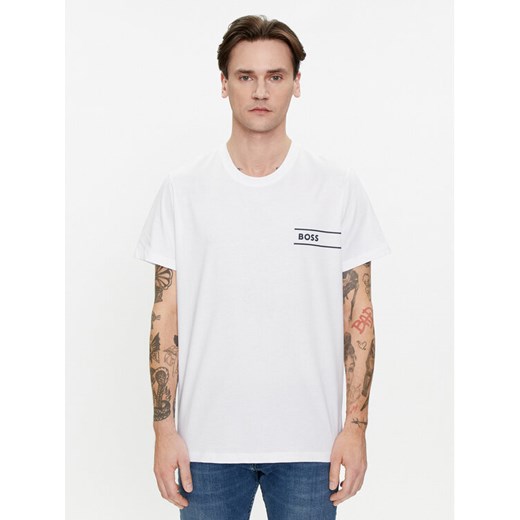Boss T-Shirt 50514914 Biały Regular Fit ze sklepu MODIVO w kategorii T-shirty męskie - zdjęcie 182682806