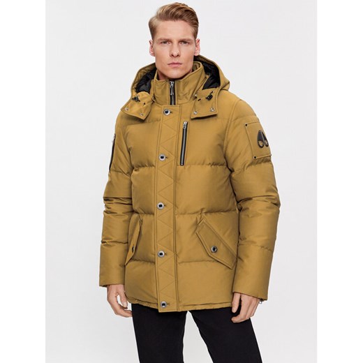 Moose Knuckles Kurtka puchowa Forrestville M32MJ128N Brązowy Regular Fit ze sklepu MODIVO w kategorii Kurtki męskie - zdjęcie 182682847