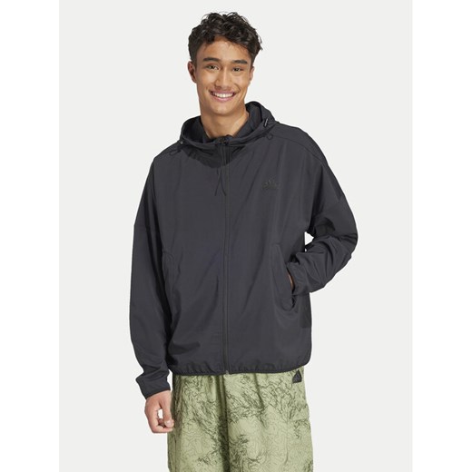 adidas Wiatrówka City Escape IY1515 Czarny Loose Fit ze sklepu MODIVO w kategorii Kurtki męskie - zdjęcie 182682917