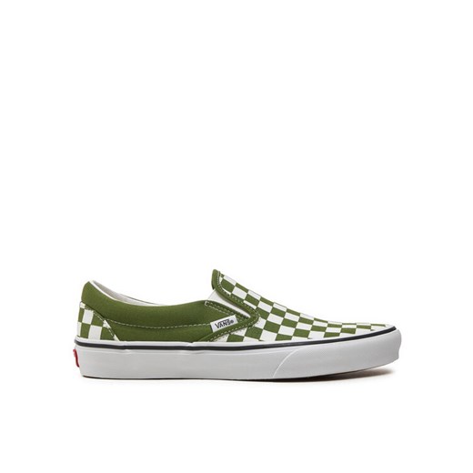Vans Tenisówki Classic Slip-On VN000D03CIB1 Zielony ze sklepu MODIVO w kategorii Trampki damskie - zdjęcie 182682949