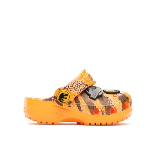 Crocs Klapki Crocs Jurassic World Clasic Clog T 208848 Pomarańczowy ze sklepu MODIVO w kategorii Klapki dziecięce - zdjęcie 182682975