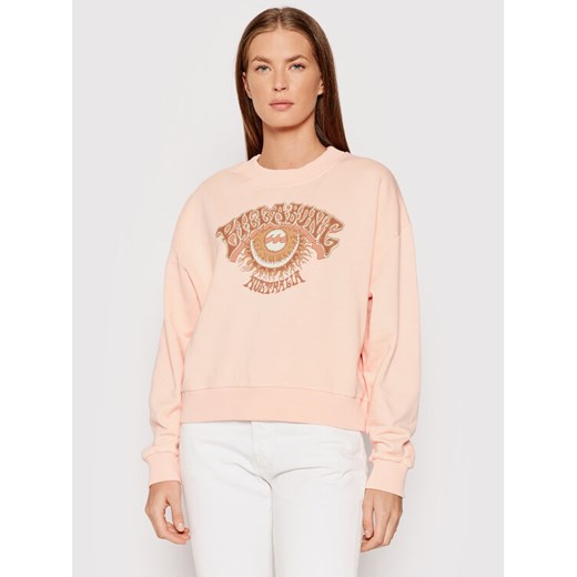 Billabong Bluza Sunny Wave Z3CR10 BIF1 Pomarańczowy Cropped Fit ze sklepu MODIVO w kategorii Bluzy damskie - zdjęcie 182682978