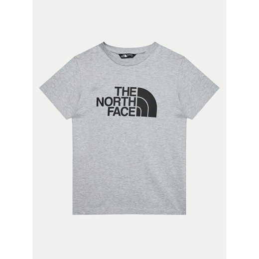 The North Face T-Shirt NF0A8DRN Szary Regular Fit ze sklepu MODIVO w kategorii T-shirty chłopięce - zdjęcie 182683136