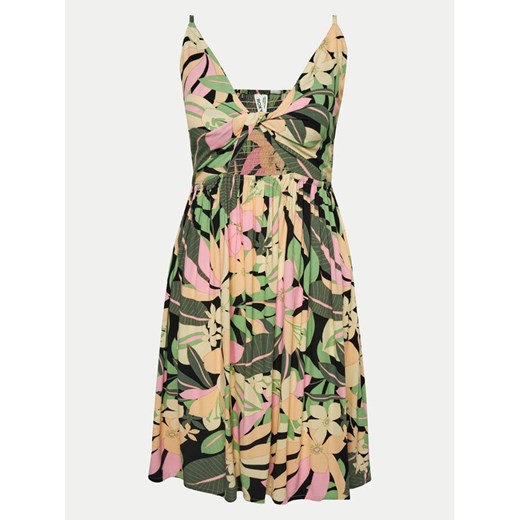 Roxy Sukienka letnia Evening Glow Again ERJWD03787 Kolorowy Regular Fit ze sklepu MODIVO w kategorii Sukienki - zdjęcie 182683158