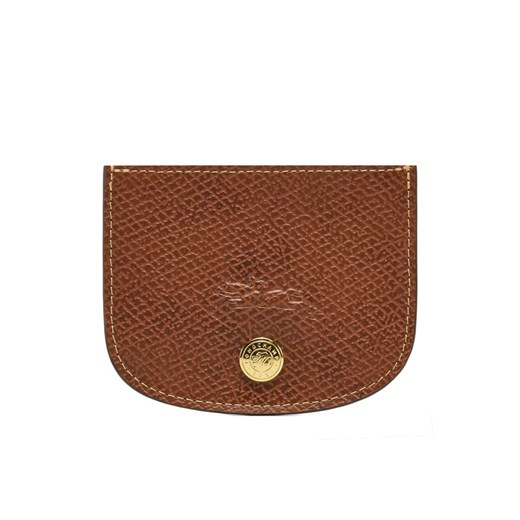 Longchamp Etui na karty kredytowe 30031HYZ Brązowy ze sklepu MODIVO w kategorii Etui - zdjęcie 182683176
