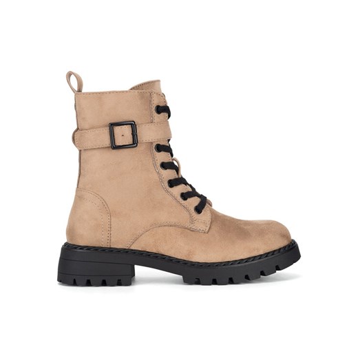 DeeZee Botki WS6111-27 Beżowy ze sklepu MODIVO w kategorii Botki - zdjęcie 182683266