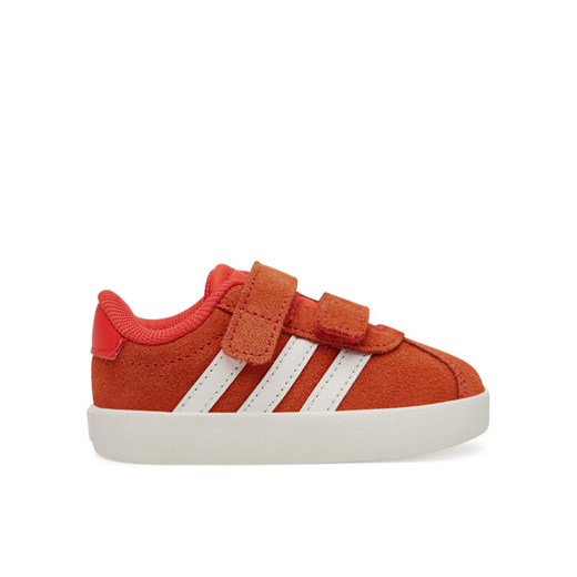 adidas Sneakersy VL Court 3.0 JH6307 Czerwony ze sklepu MODIVO w kategorii Buty sportowe dziecięce - zdjęcie 182683347