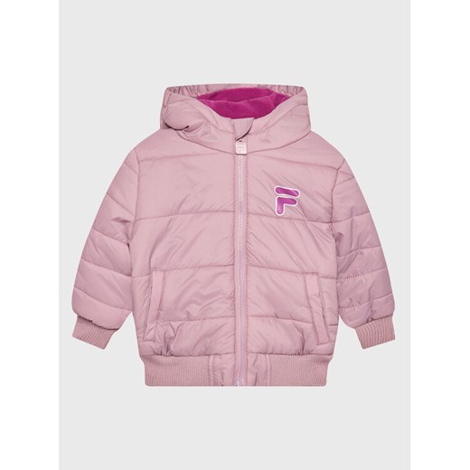 Fila Kurtka przejściowa Bodrum FAK0106 Fioletowy Regular Fit ze sklepu MODIVO w kategorii Kurtki dziewczęce - zdjęcie 182683365