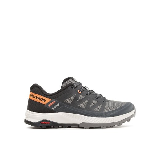 Salomon Trekkingi Outrise W L47219300 Szary ze sklepu MODIVO w kategorii Buty trekkingowe damskie - zdjęcie 182683366