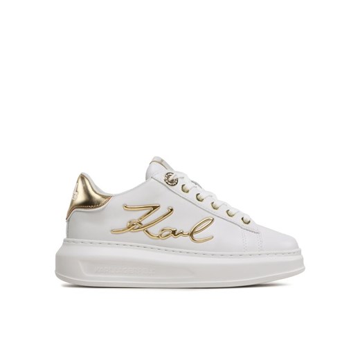 KARL LAGERFELD Sneakersy KL62510A Biały ze sklepu MODIVO w kategorii Buty sportowe damskie - zdjęcie 182683406