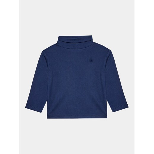 United Colors Of Benetton Bluzka 3FHAG105E Granatowy Regular Fit ze sklepu MODIVO w kategorii T-shirty chłopięce - zdjęcie 182683415
