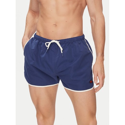 Ellesse Szorty kąpielowe Cabanas Swimshort SHV17728 Granatowy Regular Fit ze sklepu MODIVO w kategorii Kąpielówki - zdjęcie 182683496