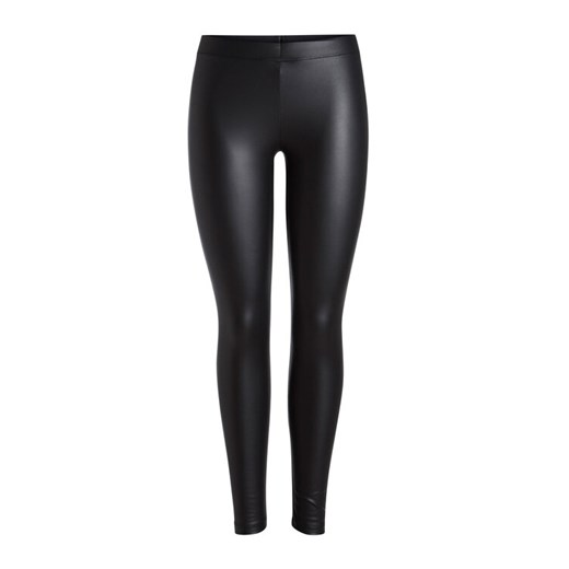 Pieces Legginsy New Shiny 17078199 Czarny Slim Fit ze sklepu MODIVO w kategorii Spodnie damskie - zdjęcie 182683576