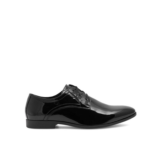 Lanetti Półbuty JOHNY-37S MI08 Czarny ze sklepu MODIVO w kategorii Buty eleganckie męskie - zdjęcie 182683728