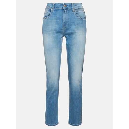 Replay Jeansy WA416 .000.573 65G Niebieski Boyfriend Fit ze sklepu MODIVO w kategorii Jeansy damskie - zdjęcie 182683745