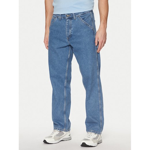 Jack&Jones Jeansy Eddie 12269506 Niebieski Loose Fit ze sklepu MODIVO w kategorii Jeansy męskie - zdjęcie 182683847