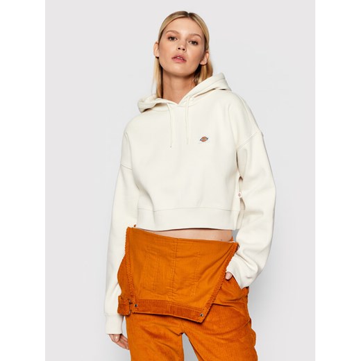 Dickies Bluza Oakport DK0A4XJT Écru Regular Fit ze sklepu MODIVO w kategorii Bluzy damskie - zdjęcie 182683848