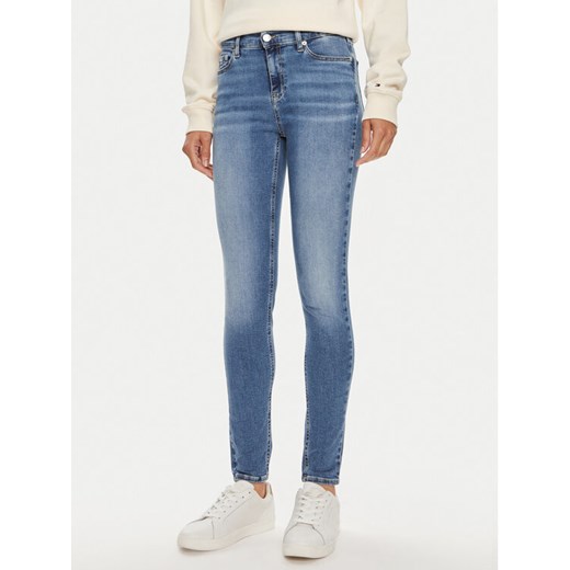 Tommy Jeans Jeansy Nora DW0DW19255 Niebieski Skinny Fit ze sklepu MODIVO w kategorii Jeansy damskie - zdjęcie 182683849